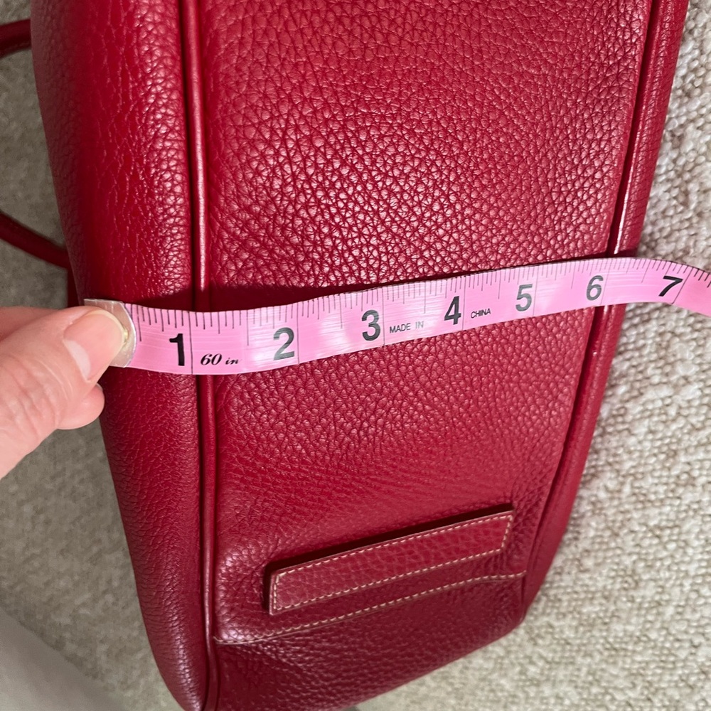 Prada Red Leather Shoulder Bag - Picture 15 of 15